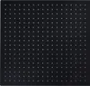 A black square showerhead with a grid of small, light-colored dots. Náhľad obrázku produktu
