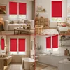 Estika Roleta bez vrtání - 95 x 150 cm - Červená - Snadná Náhled obrázku produktu 6