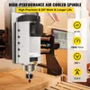 SucceBuy 4KW 2220V Luftgekühlter Spindelmotor ER25, Produktbild-Vorschau 2