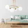 Lampa Wisząca Sufitowa Złota App1577-6C Podgląd zdjęcia produktu 6
