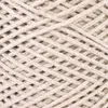 Macrame Baumwollgarn 2mm, 200m Rolle, Hellbeige, 100% Produktbild-Vorschau 2