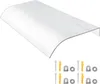 Jiubiaz Vordach brandneu 40x80cm Plexiglas und Fenster Produktbild-Vorschau 1