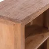 BÜCHERSCHRANK "LIBROS" | Mahagoni Holz, 102 cm | Holzregal Produktbild-Vorschau 6