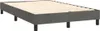 vidaXL Boxspringbett mit Matratze & LED Dunkelgrau 120x200 Produktbild-Vorschau 5