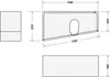 Duravit Wannenträger No.1 für 700506 Produktbild-Vorschau 2