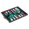 A backgammon board with pieces and dice. Podgląd zdjęcia produktu