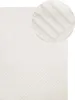 A white rug with a geometric pattern. Anteprima dell’immagine prodotto