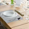 Relaxdays 6-dielna sada podložiek pod taniere, na Náhľad obrázku produktu 2