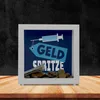 Geldgeschenk Rahmen Spardose aus Holz mit Geldspritze Motiv Produktbild-Vorschau 4