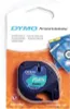 DYMO LetraTag ruban plastique 12mm x 4m noir->vert Voir les images du produit 9