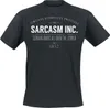 Sprüche T-Shirt Herren Sarcasm Inc. schwarz Funartikel, Produktbild-Vorschau 1