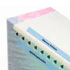 A cross-section of a mattress or cushion showing different layers and ventilation channels. Produktbild-Vorschau