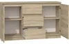 Topeshop KOMODA 2D3S DĄB SONOMA, Eiche, 3 Schublade(n), Produktbild-Vorschau 2