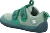 A single green children's shoe is shown from a side-rear angle against a white background. Produktbild-Vorschau