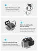 Custodia subacquea da 60 m per DJI Osmo Action 5 Pro 4 3 - Anteprima dell’immagine prodotto 8
