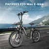 Fafrees F20 MAX Fatbike Ebike Klapprad 20 Zoll mit 48V 18AH Produktbild-Vorschau 8