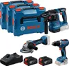 Combo Kit 18V-Set mit 3 Werkzeugen: GSR + GBH + GWS + 2x Produktbild-Vorschau 1