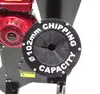 15 PS Benzin Gartenhäcksler Häcksler Holzhäcksler 102mm Produktbild-Vorschau 2