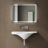 doporro Lavabo à Suspendre Vasque Murale Solid Surface Voir les images du produit 6
