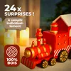 Spielwerk® Calendrier de l'Avent en Bois 'Train de Noël Voir les images du produit 1