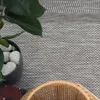 Tappeto da esterno Tessuto piatto effetto sisal con bordino Anteprima dell’immagine prodotto 3