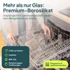 uandu Glasbehälter mit Deckel, 5- teilig, mit 2 Fächern, Produktbild-Vorschau 8
