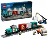 LEGO City Hafengüterzug mit Kran und LKW, Bausatz, 7 Produktbild-Vorschau 1