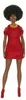 Barbie Fashionistas Puppe #221 mit schwarzen Haaren, rotem Produktbild-Vorschau 2