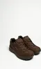 A pair of brown hiking shoes on a white background. Anteprima dell’immagine prodotto