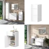Midischrank Vicco Izan Weiß 36.6 x 76.6 cm mit Schublade Produktbild-Vorschau 9