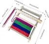 DIY HandKnitting Machine Bois Métier à tisser Jouet Enfants Voir les images du produit 3