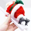 Elektrischer kletternder Weihnachtsmann auf Leiter – Produktbild-Vorschau 3