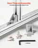 VEVOR Profilé en aluminium 2020, 10 pièces, 122 cm, Voir les images du produit 4