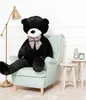 Gustaw Miś Duży XXL (Czarny, 160cm) Classico - pluszowy Podgląd zdjęcia produktu 2