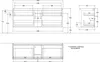 Villeroy & Boch F44100HJ Waschbeckenunterschrank Finion F44 Produktbild-Vorschau 2