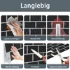 LZQ 10 kusů 3D samolepky na dlaždice 30 × 30 cm, koupelnové Náhled obrázku produktu 6