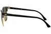 Lunettes de soleil Ray-Ban Clubmaster RB3016 noires et Voir les images du produit 2