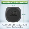 InLine® Oplaadblok, 3x beveiligingscontact, 2x USB-C, 2x Productafbeelding-voorbeeld 7