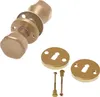 Aqbau® Türknopf Drehbar mit rosette BB | Knopfdrücker | Produktbild-Vorschau 1