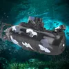 Mini simulácia vojenského modelu ponorky na diaľkové Náhľad obrázku produktu 3