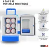 Mini frigorifero da 4 litri e scaldavivande 12V DC Anteprima dell’immagine prodotto 2