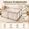Laufgitter Baby 120x180cm Laufstall Baby mit Matratze, Produktbild-Vorschau 15