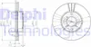 2x DELPHI Bremsscheibe BG3341 für SUZUKI LIANA Schrägheck Produktbild-Vorschau 1