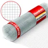 A roll of galvanized wire mesh is shown on a white background, with a close-up inset of the mesh pattern. Produktbild-Vorschau