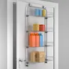 Metaltex Deurrek 4 Etages 17x45x103 cm Zilver/Metaal Anteprima dell’immagine prodotto 3