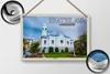 Blechschild Reise 18x12cm Bratislava Slowakei Blaue Kirche Produktbild-Vorschau 2