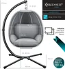 KESSER® Luxe Hängesessel mit Gestell + weicher Sitzkissen, Produktbild-Vorschau 7