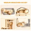 PawHut Klimmuur voor katten, 4-delig. Klimmuurset voor Productafbeelding-voorbeeld 5
