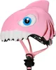 Crazy Safety Kinderhelm Hai rosa pink 49-55cm Kopfumfang Produktbild-Vorschau 4