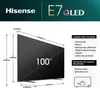Hisense 100E7NQ PRO TV 2,54 m 100" 4K Ultra HD Smart Wi-Fi Voir les images du produit 10
